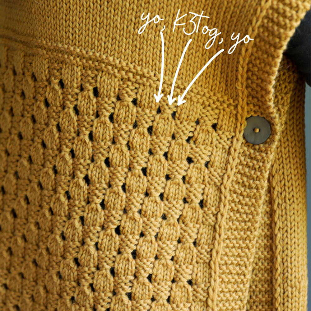 Acorn Lace Stitch Pattern For Fall Elizabeth Smith Knits